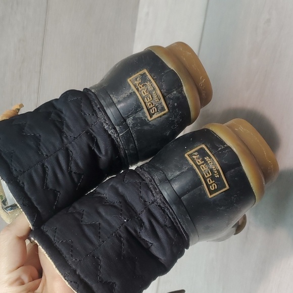 Sperry Womens Saltwater Duck Rubber Waterproof Outdoor Boots shoes sz 6 - Picture 5 of 12